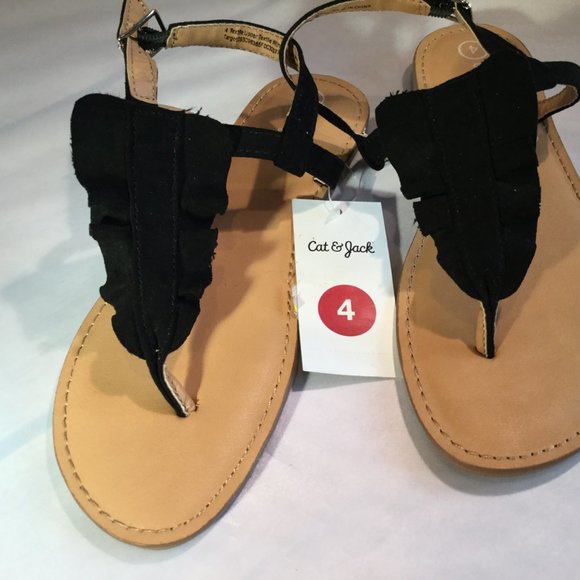 Naomi Ruffle Thong Sandals - Cat & Jack™ - Picture 2 of 3